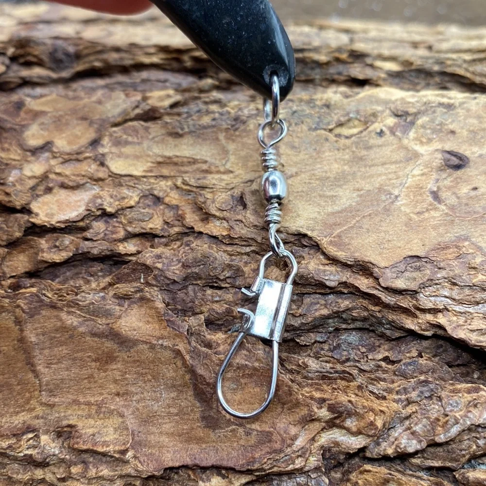 Onyx Shark Fisherman's Necklace Pendant